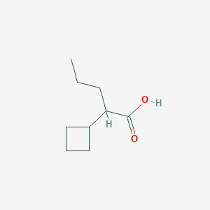 2-Cyclobutylpentanoic acid