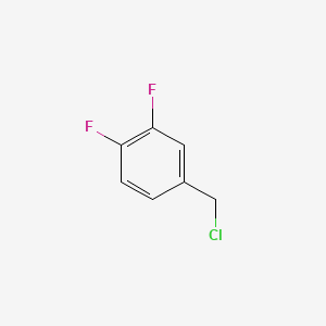 molecular formula C7H5ClF2 B1301617 3,4-Difluorobenzyl chloride CAS No. 698-80-6