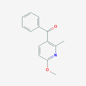 (6-Methoxy-2-methylpyridin-3-yl)(phenyl)methanone