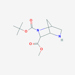 2-O-tert-butyl 3-O-methyl 2,5-diazabicyclo[2.2.1]heptane-2,3-dicarboxylate