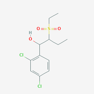 1-(2,4-Dichlorophenyl)-2-(ethylsulfonyl)butan-1-ol