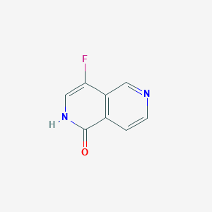 4-Fluoro-2,6-naphthyridin-1-ol