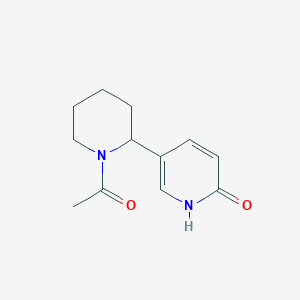 5-(1-Acetylpiperidin-2-yl)pyridin-2(1H)-one