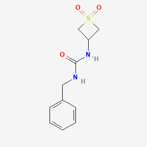 1-Benzyl-3-(1,1-dioxidothietan-3-yl)urea