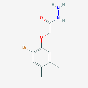 2-(2-Bromo-4,5-dimethylphenoxy)acetohydrazide