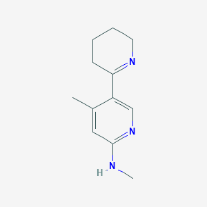 N,4'-Dimethyl-3,4,5,6-tetrahydro-[2,3'-bipyridin]-6'-amine