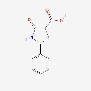 2-Oxo-5-phenylpyrrolidine-3-carboxylic acid