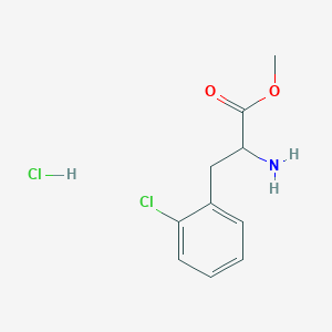 Methyl 2-amino-3-(2-chlorophenyl)propanoate hydrochloride