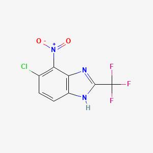 Benzimidazole, 5-chloro-4-nitro-2-(trifluoromethyl)-