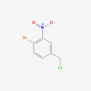 1-Bromo-4-(chloromethyl)-2-nitrobenzene