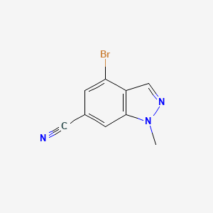 4-bromo-1-methyl-1H-indazole-6-carbonitrile