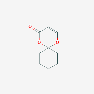 molecular formula C9H12O3 B130168 1,5-二氧杂螺[5.5]十一-3-烯-2-酮 CAS No. 94691-90-4