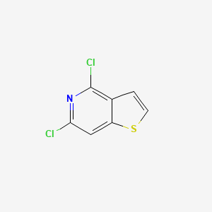 molecular formula C7H3Cl2NS B13016810 4,6-Dichlorothieno[3,2-c]pyridine 