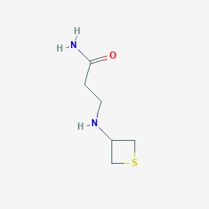 3-(Thietan-3-ylamino)propanamide