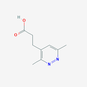 3-(3,6-Dimethylpyridazin-4-yl)propanoic acid