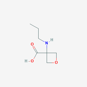 3-(Propylamino)oxetane-3-carboxylic acid