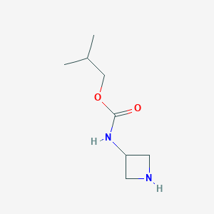 2-methylpropylN-(azetidin-3-yl)carbamate