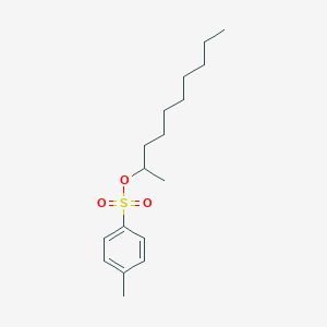 molecular formula C17H28O3S B13017588 decan-2-yl 4-methylbenzenesulfonate 