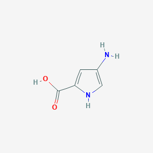 B130176 4-Amino-1H-pyrrole-2-carboxylic acid CAS No. 155815-95-5