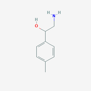 molecular formula C9H13NO B130177 2-氨基-1-(4-甲基苯基)乙醇 CAS No. 53360-85-3