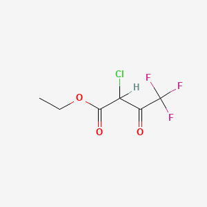 B1301782 Ethyl 2-chloro-4,4,4-trifluoroacetoacetate CAS No. 363-58-6