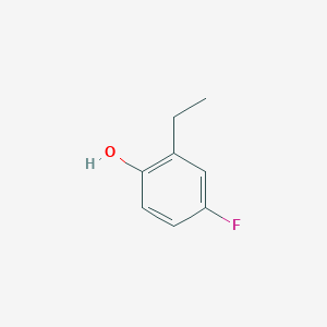 B1301785 2-Ethyl-4-fluorophenol CAS No. 398-71-0