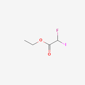 molecular formula C4H6FIO2 B1301788 碘氟乙酸乙酯 CAS No. 401-58-1