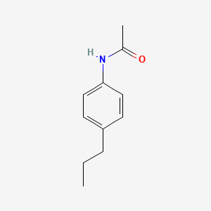 molecular formula C11H15NO B1301791 N1-(4-propylphenyl)acetamide CAS No. 20330-99-8