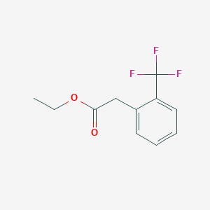 molecular formula C11H11F3O2 B1301793 Ethyl 2-(trifluoromethyl)phenylacetate CAS No. 81580-50-9