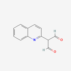 B1301797 2-(Quinolin-2-yl)malonaldehyde CAS No. 40070-84-6