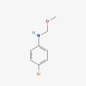 4-Bromo-N-(methoxymethyl)aniline