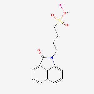 Potassium 4-(2-oxobenzo[cd]indol-1(2H)-yl)butane-1-sulfonate