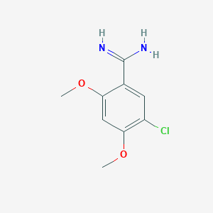 5-Chloro-2,4-dimethoxybenzimidamide