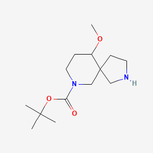 tert-Butyl 10-methoxy-2,7-diazaspiro[4.5]decane-7-carboxylate