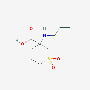 3-(Allylamino)tetrahydro-2H-thiopyran-3-carboxylicacid1,1-dioxide