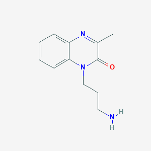 1-(3-Aminopropyl)-3-methylquinoxalin-2(1H)-one