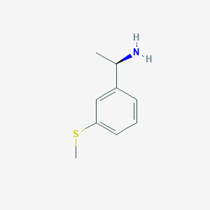 (1R)-1-(3-Methylthiophenyl)ethylamine