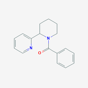 Phenyl(2-(pyridin-2-yl)piperidin-1-yl)methanone