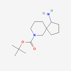 tert-Butyl 1-amino-7-azaspiro[4.5]decane-7-carboxylate