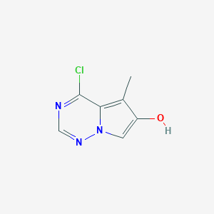 4-Chloro-5-methylpyrrolo[2,1-f][1,2,4]triazin-6-ol