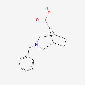 3-Benzyl-3-azabicyclo[3.2.1]octane-8-carboxylic acid