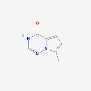 7-Methylpyrrolo[2,1-f][1,2,4]triazin-4(1H)-one