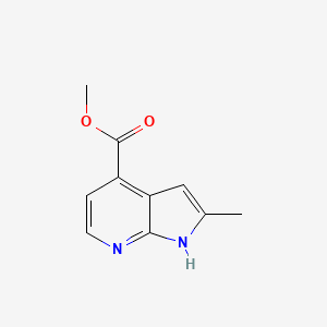 methyl2-methyl-1H-pyrrolo[2,3-b]pyridine-4-carboxylate