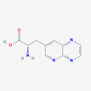 (2S)-2-amino-3-{pyrido[2,3-b]pyrazin-7-yl}propanoic acid