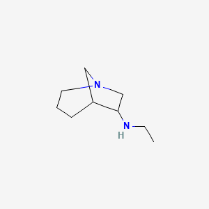 N-ethyl-1-azabicyclo[3.2.1]octan-6-amine