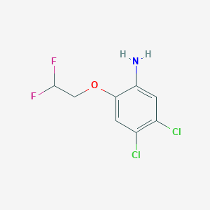 4,5-Dichloro-2-(2,2-difluoroethoxy)aniline