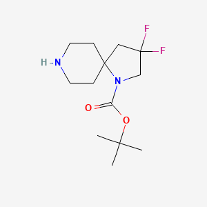 tert-Butyl 3,3-difluoro-1,8-diazaspiro[4.5]decane-1-carboxylate