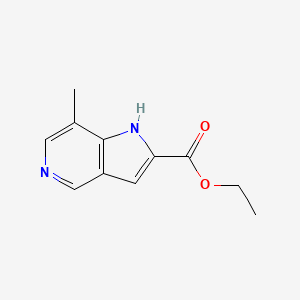 Ethyl7-methyl-1H-pyrrolo[3,2-c]pyridine-2-carboxylate