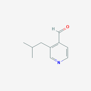 3-Isobutylisonicotinaldehyde