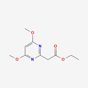 Ethyl 2-(4,6-dimethoxypyrimidin-2-yl)acetate